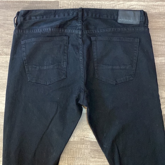 PacSun Pacsun Mens Ripped Knee Distressed Skinny Jeans 36x30 - Picture 11 of 14